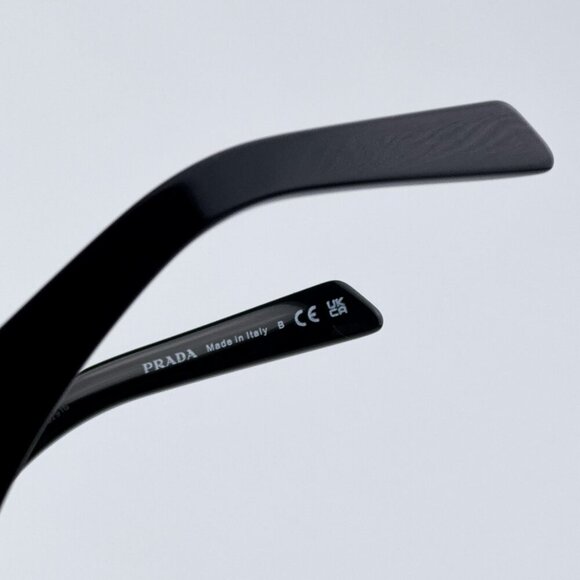 Prada PR09ZS 16K30L BRAND NEW Sunglasses Black Pink Unisex Rectangle - Picture 7 of 9